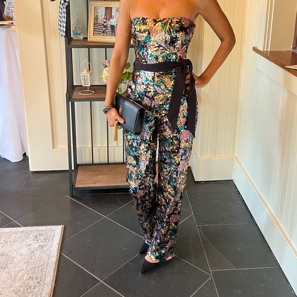 Dress the Population XS sequin Jumper worn once to a wedding